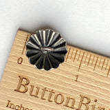 Nickel Silver Repousse Button 3/4"  # WN204