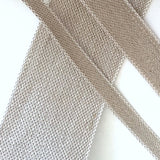 Linen Ribbon, Natural Flax, 4 widths, by the Yard
