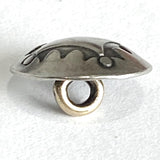 Southwest Four Directions, 1/2" Nickel Silver Concho Button #SW-21