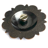 Copper/Black Copper Canyon Engraved Concho 2-3/8" Screwback  #CC-124