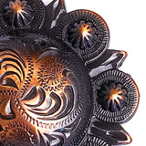 Copper/Black Copper Canyon Engraved Concho 2-3/8" Screwback  #CC-124