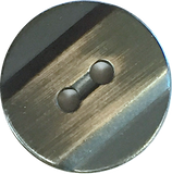 Silver Stripe w. Charcoal Metal - 5/8" or 11/16" round