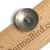 Southwest Sunflower Button 1", Nickel Silver Shank Back #SW-249 USA-Made