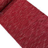 Remnant, Cranberry Wine Lightning Vintage Kimono Silk 14" x 60" Piece  #257