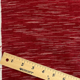 Remnant, Cranberry Wine Lightning Vintage Kimono Silk 14" x 60" Piece  #257