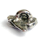 Bee Button, 1/2" Pewter, 12mm, from Green Girl Studios #G338