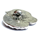 Seahorse Button, 7/8" Pewter from Green Girl Studios #G-314