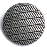 Silver Diamond Mesh Button 7/8" 22mm   #SWC-124