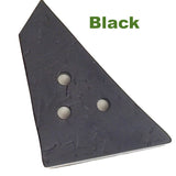 SALE $1.75! Giant Faux Wood Trapezoid Button with 3 holes, Pick Your Color, 2-3/4".