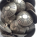 Southwest Sun Zia Symbol Shank Back Button, 3/4" #SW-12