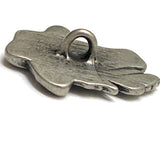 Horse with Hat Metal Button 15/16". #SWC-83