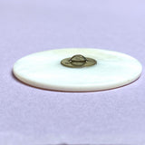 SALE Colorful Bird Mother of Pearl 1-3/8" Button, Susan Clarke USA, 1-3/8"