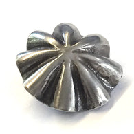 SALE and LAST ONES, 15/16" Southwest Nickel Silver Umbrella Repousse Shank Back Button  # WN216
