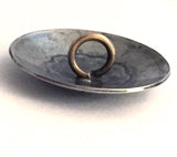 LAST ONE, Southwest Ten Sunrises Shank Back Silver Button 1/2" #WN42