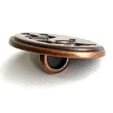 Southwest Snake Copper 1" Oval  #SWC-101