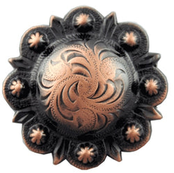 Copper Canyon Large Screw back Concho 1-3/4"  #CC-102