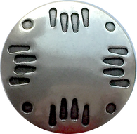Last of These: Bear Claws Nickel Silver Southwest Button 3/4"   Item WN34
