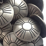 Sun Zia Concho 3/4" Nickel Silver, Screw Back, #SW-81